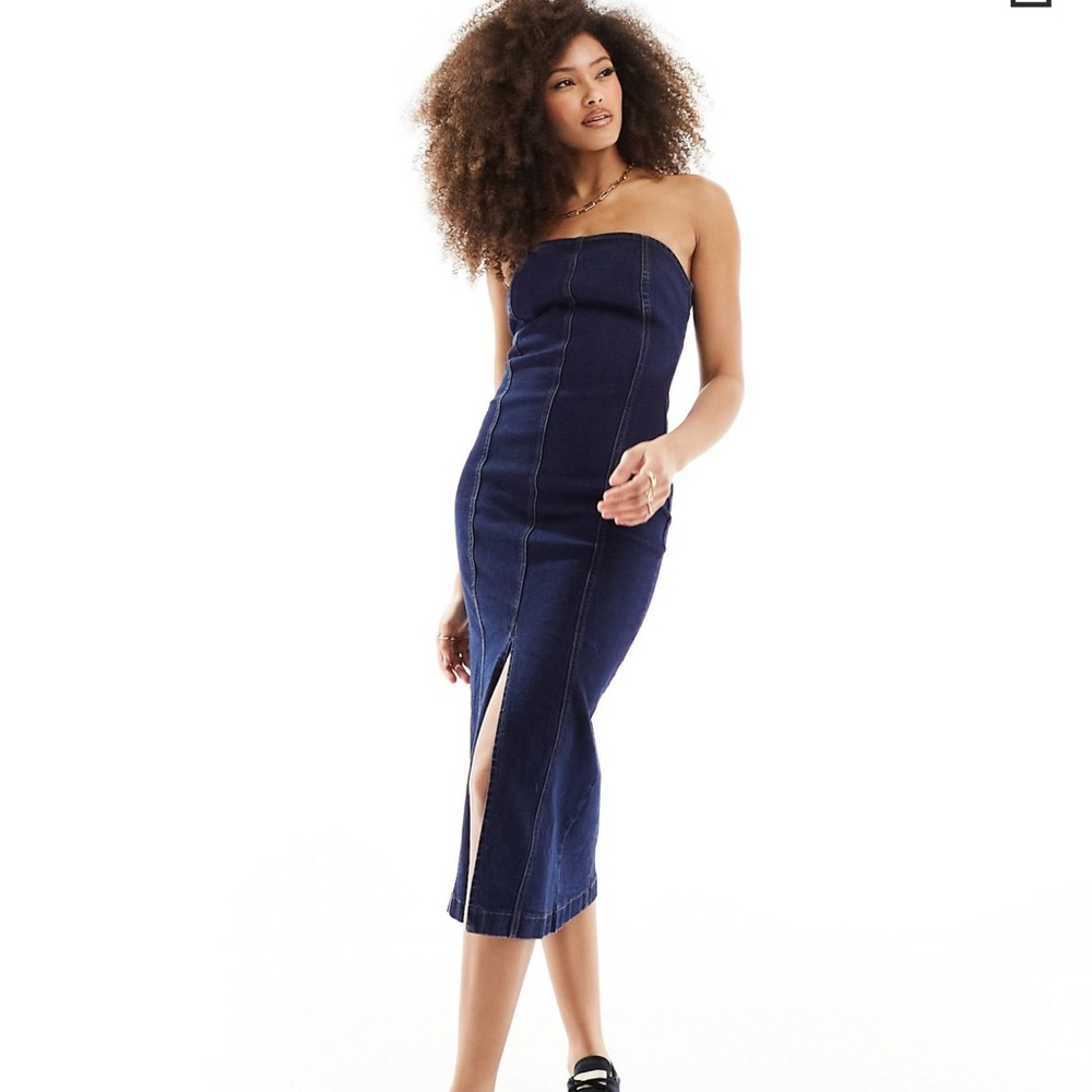 Denim dress